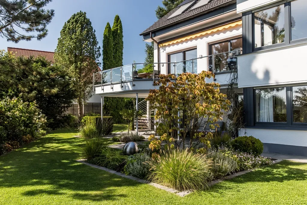 Schöner Wohngarten