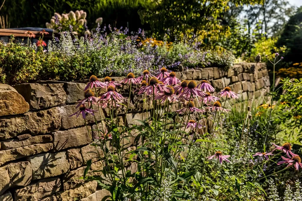 Ein Hanggarten im Grünen